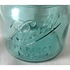 BALL 1/2 HALF PINT BLUE MASON Jar ~ Antique Zinc