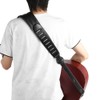 Guitar Strap Thickened Widened Adjustable PU Leather Decompression Shoulder Belt