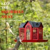 GOYOXOKY Bird Feeders for Outdoors, Large Capacity Squirrel Proof Bird