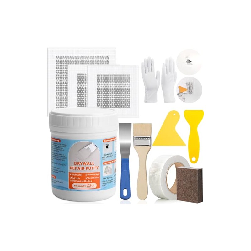 Dry Wall Patch Repair Kit, 22OZ Spackle Wall Repair Paste