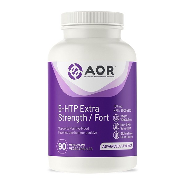 AOR 5-HTP Extra Strength · 60 Capsules