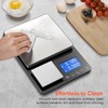 KUAIVO 0.001 oz / 33 lb Dual Platform Kitchen Scale, Digital Food