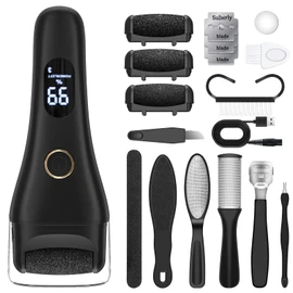 Electric Callus Remover for Feet - Larger Grinding Head&3Speed, Foot Care Pedicure Callus Shaver Foot Scrubber Deadskin Remover, Waterproof Pedicure Tool Foot File for Deadskin Dry Crack Skin Calluses