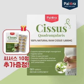 Pioneer Piora Cissus 1000mg Indian 90 Tablets + 10 Extra Cissus Tablets Gift / 파이오라 시서스 1000mg 인도산 90정+시서스 10정 추가증정