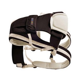 KOMBIUDA Ergonomic Baby Sling Carrier Adjustable Straps Newborn to 24 Months Cotton Mesh Fabric Comfortable for Shopping and Travel Khaki