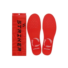 BMZ Soccer Performance Insole, Striker Levote, Red, XS (22.0-23.0) with toes for faster steps