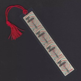 Voice of America "Radio Broadcasting" - Vintage Set of 4 Stamps Bookmark Unique!