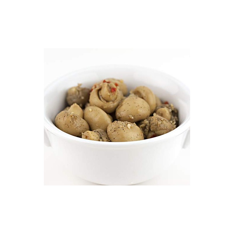 Jake & Amos Marinated Mushrooms, 2-Pack 32 oz. Quart Jars