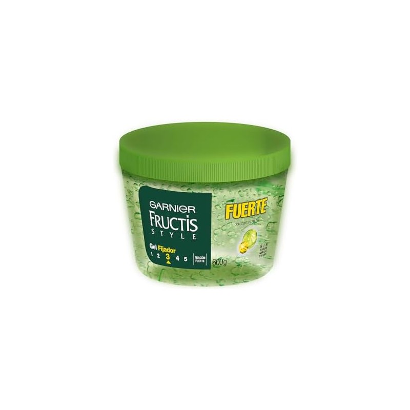 Garnier Fructis Style Gel Fuerte Tarro, 600 gr