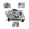 Headlights Assembly Pair for 2011-2013 Jeep Grand Cherokee & 2011-2017