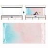 Fish Tank Background Decoration Beach Pattern 3D PVC Self Adhesive