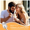 Funny Ice Cream Spoon Gift for Husband Hubby Anniversary Birthday