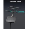 Vekkia Professional 88 LED Rechargeable Music Stand Light - Foldable