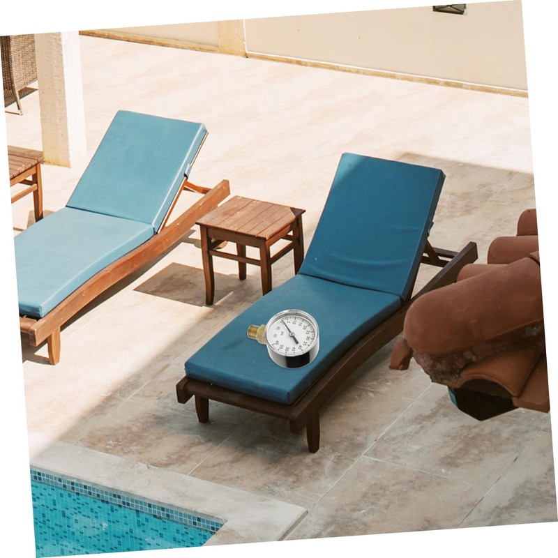 KONTONTY Pressure Filter Water Pressure Gauge for Pool Filter 1/4