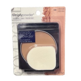 Covergirl Simply Powder Foundation # 540 Natural Beige 11.5 g / .41 oz