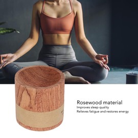 Difusor de Aceites Esenciales de Madera para Meditación de Yoga, Duradero, Mejora el Sueño, Material de Palisandro, Difusor de Aromaterapia para el Hogar