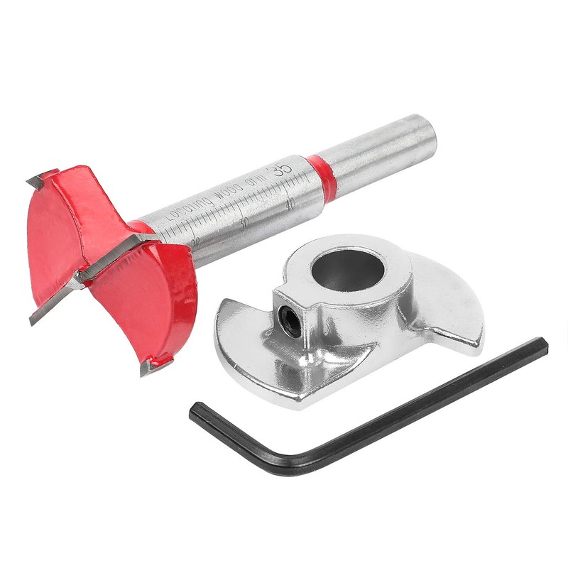 Forstner Drill Bit Tungsten Carbide Woodworking Hinge Hole Cutter with