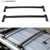 ZoneMotive FOR 07-11 HONDA CRV PAIR BLACK ALUMINUM ROOF RACK