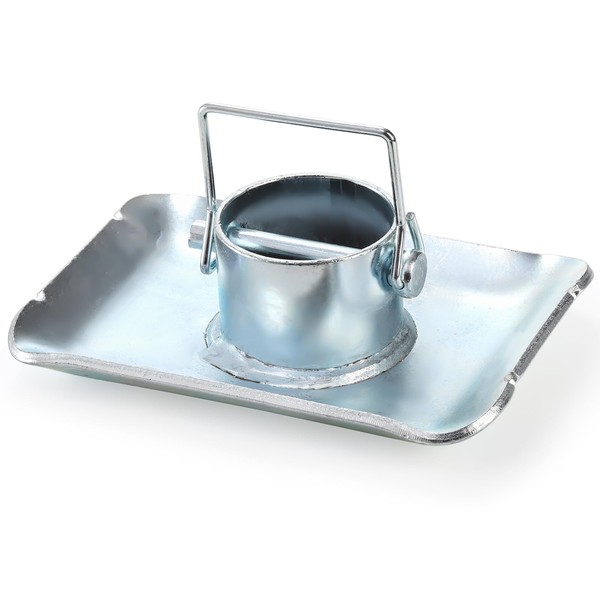 Yarlung Trailer Jack Foot Plate with Safety Pin, Fits 2"