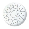 6 Inch Steel Tongue Drum 11 Notes Handpan Drum with