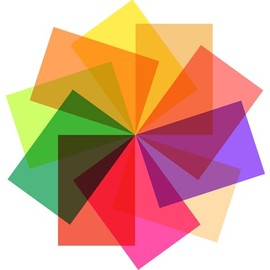 20 Pieces Colored Overlays for Dyslexia, Excellent Reading Tools for Dyslexia, Irlen's Syndrome, ADHD and to Reduce Visual Stress(5.8IN x 4.3IN)