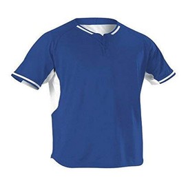 Alleson Athletic Men's Baseball Jersey, Royal, Small