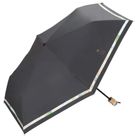 [2024] Wpc. 801-13854-102 Folding Umbrella, Sun/Rainy Weather, 100% Light Shade, UPF50+, Sun or Rain, 19.7 inches (50 cm), Women's, Women's, Commuting to Work, School, Stylish, Cute, Simple, Black