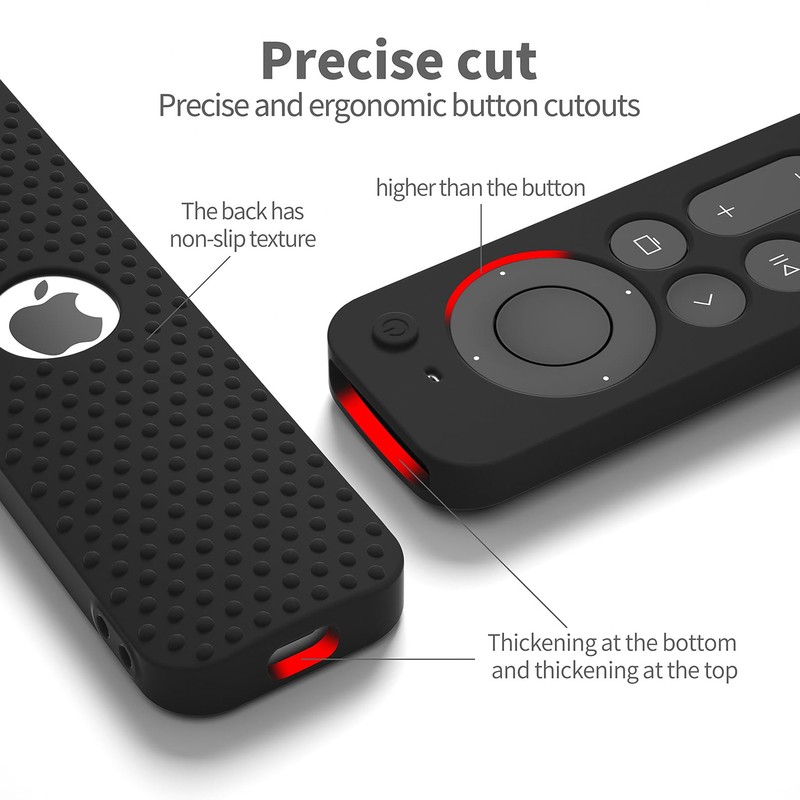 Hi Color Silicone Cover Compatible with Apple TV Siri Remote