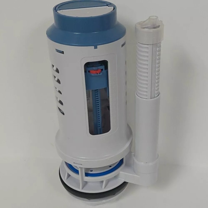 NUFLUSH 3 inches by 10 in. Tall Dual Top Button