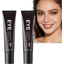 Crema de Ojos con Péptidos, para hinchazón y bolsas, Ojeras, Reduce Arrugas y Líneas Finas, Antienvejecimiento para Mujer, Hidratante (2Pcs)