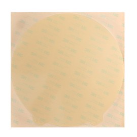 BCZAMD AnyCubi 3D Printer Platform Heated Bed Spring Steel Sheet with Round 240 mm / 9.44 Inch Building Plate Pre-Installed PEI Film for AnyCub Kossel Lineat Plus