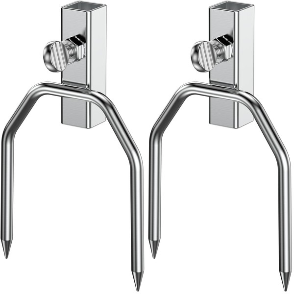 Onlyfire 6104 Chromed Heavy Duty BBQ Rotisserie Meat Fork (1