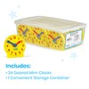 hand2mind-42836 Geared Clocks Classroom Kit (Set of 24)