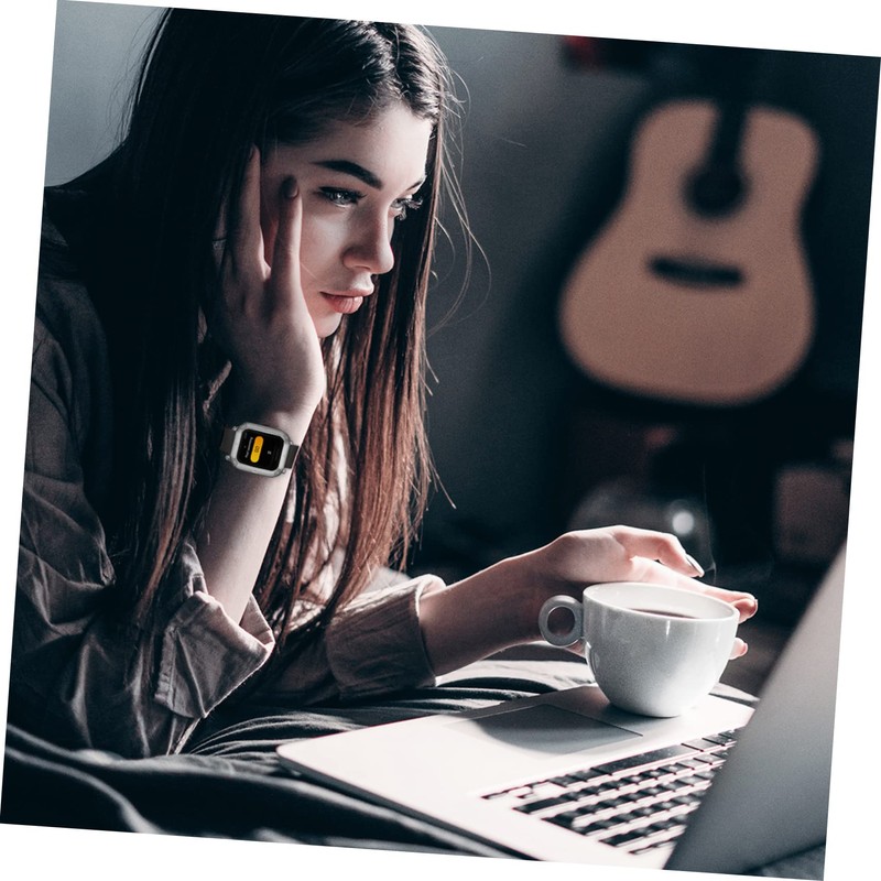 Outanaya 2pcs Watch Protective Case Compatible Slim Lightweight TPU Cover