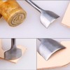 Leather Punch Half Round Steel Leather End Punch DIY Craft