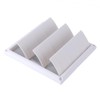 Plastic Air Vent Grille Cover Practical 3 Flaps Wall Ventilation