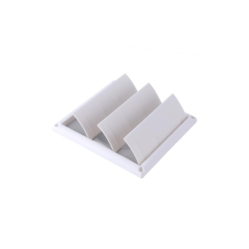 Plastic Air Vent Grille Cover Practical 3 Flaps Wall Ventilation