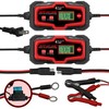 [2 Pack] Banshee 4-Amp Automatic Smart Charger, 6V and 12V