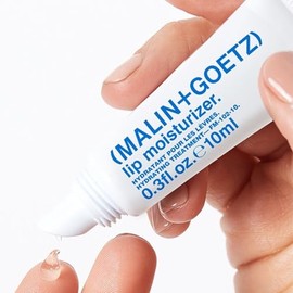Malin + Goetz Hidratante de labios para hombres y mujeres, hidratante de larga duración, tratamiento calmante de reparación de labios, sin fragancia y