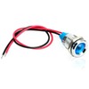 GASHER 110V/24V/12V 20mA Energy Saving Indicator Light Mounting Hole Size