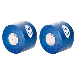 Kinesiology Tape Pro, Athletic Waterproof Muscle Support Adhesive Kinesio Sport Tape for Athletes 2 inches x 16.4 feet, 2 Rolls, Royal Blue