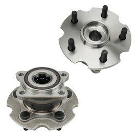 KAX 512374 Pair Rear Wheel Hub Bearing Compatible with 2006-2012 Toyota RAV4 3.5L 4WD,5 Lug
