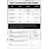 PRETTYGARDEN Women's Midi Summer Dresses Casual V Neck Swiss Dot