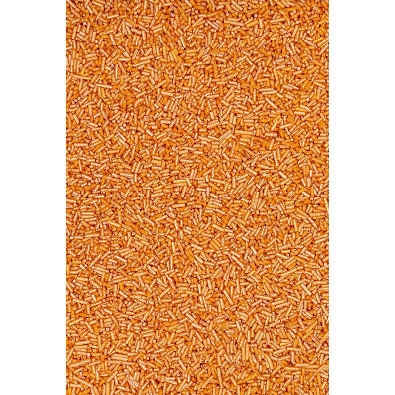 SPRINKLY - Glimmer Sugar Strands - Orange - 30g
