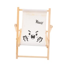 BUGUUYO Folding Beach Chair for Small Pets Compact Hamster Beach Chair Model Decoration Fun Plaything for Hamsters and Other Small Animals