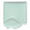 Hasamiyaki 303344C501 Fish Plate (Toto Plate), Square Plate, Celadon
