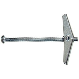 Hillman 1/4 in. Dia. x 3 in. L Round Steel Toggle Bolt 1 pk
