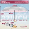 ZOMAKE UV Umbrella for Sun Protection UPF 50+,46 Inch Travel