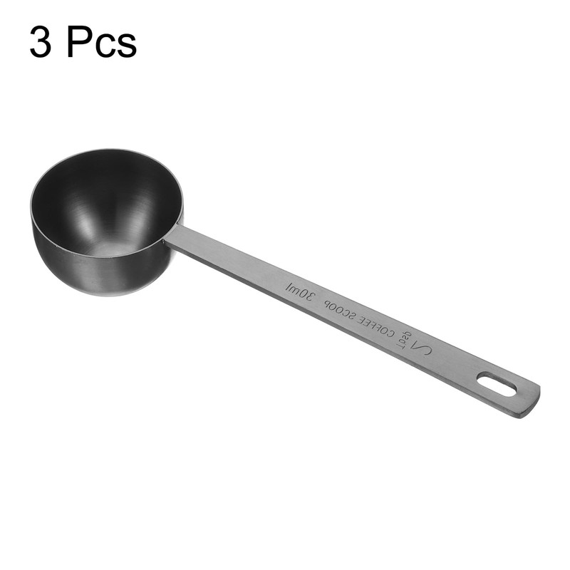 sourcing map 3pcs Single Measuring Spoon 2tbsp (6tsp, 30ml) Teaspoon/Tablespoon