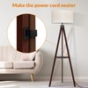LEPOWER Tripod Floor Lamp, Mid Century Wood Standing Lamp, Modern